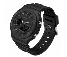 Водостійкий тактичний кварцовий годинник Sanda Jocker black