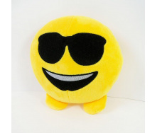 М'яка іграшка Weber Toys смайлик emoji крутишка 18см (WT620)