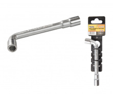 Ключ торцевий з отвором L-подібний 9 мм CRV MASTERTOOL GM (73-4009)