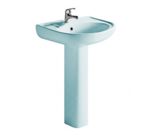 Комплект раковина з ніжкою RAK Ceramics Cynthia Wash Basin 57 см Блакитний (1706405658)