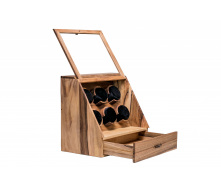 Скринька з подушечками для 6 годинників ecoWalnut 32.2х34.6х22.8 см