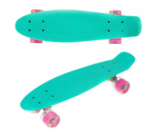 Пенни борд MiC Best Board бирюзовый (6060)