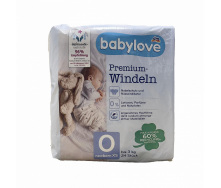 Підгузники Babylove Premium 0 newborn XS (до 3 кг) 24 шт