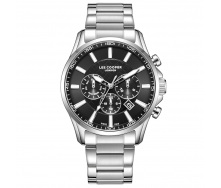 Наручний годинник чоловічий Lee Cooper SuperMetal Сріблястий (3429)