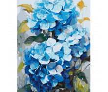 Картина за номерами Блакитні гортензії Art Craft 13076-AC 40x50 см