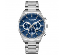 Наручний годинник чоловічий Lee Cooper London Silver Сріблястий (3447)