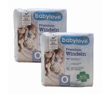 Підгузники Babylove Premium 0 newborn XS (до 3 кг) 48 шт