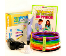 3D-ручка rx-style з набором Еко пластика PLA 29 та трафаретами (SMT462414083235)