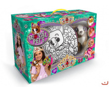 Набір ROYAL PET S сумочка-розмальовка + іграшка Собачка Dankotoys (RP-01-07U)