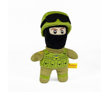 М'яка іграшка KidsQo солдат ЗСУ в балаклаві 25см (KD705)