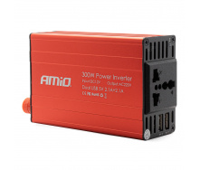 Перетворювач напруги AMIO DC12V-AC220V 600W Автомобільний інвертор
