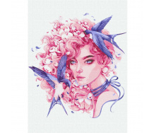 Картина за номерами Мелодійна lesya_nedzelska_art Идейка KHO4958 30х40 см