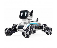 Іграшка трюкова собака Stunt Robot Dog на радіокеруванні Grey