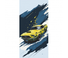 Картина за номерами Ford Mustang Art Craft 12504-AC 40x80 см