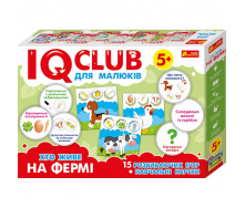 Навчальні пазли Ranok Creative Хто живе на фермі IQ-club для малюків У 13203005