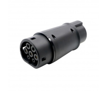 Адаптер Перехідник Type 1 - Type 2 Bluefield (Mennekes IEC 62196-2 – J1772) Black (455050568)