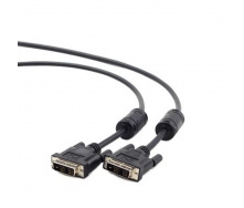 Кабель Cablexpert CC-DVI-BK-6 DVI-D-DVI-D 1.8м чорний