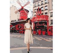 Картина за номерами Ідейка Moulin Rouge 40 х 50 см (MKHO4657)