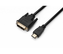 Кабель PrologiX Premium HDMI/DVI V 1.3 M/M Single link 181 3 м Black PR-HDMI-DVI-P-01-30-3m