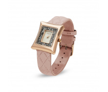 Жіночий годинник Spark Cardo 3x3 см зі Swarovski Рожевий Білий (ZCR30LP)