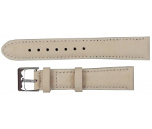 Ремінець для годинника зі шкіри Mykhail Ikhtyar 18 мм Бежевий (S148-18S beige)