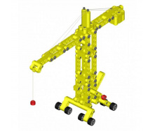 Дитячий конструктор Kiditec 1217 L-set Showcrane big Yellow 460 деталей (3893)
