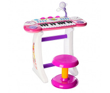 Синтезатор дитячий LIMO TOYS Рожевий (vwd.BB33)