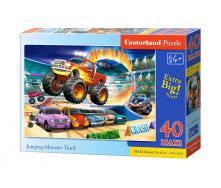 Пазли Максі Трюки на джипі 40 елементів Castorland (B-040308)
