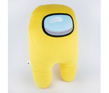М'яка іграшка Weber Toys космонавт Among Us 27см Жовтий (WT6662)