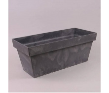 Балконна скринька Cube Case Beton Effect маренго 40см. Flora 90355 (SKL0200)