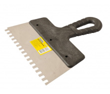 Шпатель зубчастий 200 * 6 * 6 мм MASTERTOOL GM (19-6620)
