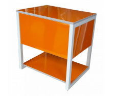 Тумба підвісна пластикова The MIX loft Sunset 60x60x45 см Orange