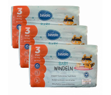 Підгузки Bevola Baby 3 Midi 4-9 кг 138 шт