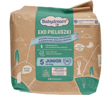 Еко підгузники Babydream 5 Junior (10-16 кг) 28 шт