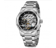 Чоловічий годинник Forsining Baron Silver