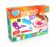 Набір для креативної творчості з тістом Dentist Set TM Lovin 41193 8 аксесуарів