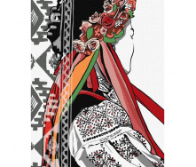 Картина за номерами Идейка Квітуча краса upillustration KHO2596 40х50 см