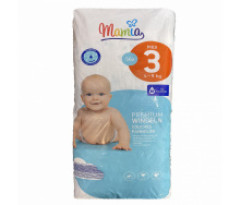 Дитячі підгузники Mamia Premium 3 Midi (4-9 кг) 56 шт