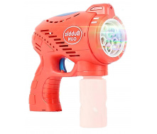 Іграшковий дитячий пістолет який генерує бульбашки Space Bubble Gun червоний (AUAU06)