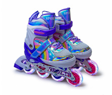 Розсувні ролики Scale Sports 30-33 Rainbow Violet (1055132332)