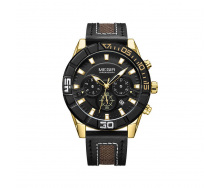 Годинник Megir Gold Black MG2066 (ML2066GGD-BK-1N3)