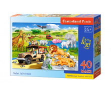 Пазли Максі Захоплююче сафарі 40 елементів Castorland (B-040322)