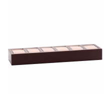 Органайзер для зберігання годинників Craft 6TRAY.BL Коричневий