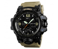 Годинник наручний чоловічий Skmei 1155 Зелений 1155BKH (12280-hbr)