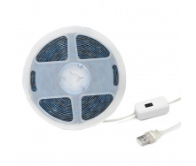 Світлодіодна стрічка з датчиком руху Inspire LED USB 5V 4W 6000К холодний 1m 60led Білий