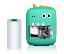 Термопринтер портативний RIAS Mini BT Printer Green (3_04817)