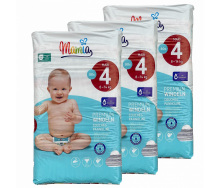 Підгузники Mamia Premium 4 8-14 кг 240 шт 3 уп