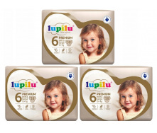 Підгузники Lupilu Premium Extra large 6 15+ кг 114 шт