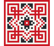 Картина за номерами Український орнамент Art Craft 13040-AC 30х30 см