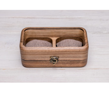 Підставка органайзер для годинників ecoWalnut 7х18х9.5 см